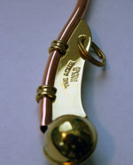 Brass Boatswains pipe