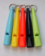 ACME Plastic dog whistles