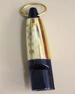 ACME Silver Sleeve Hard Gold Dog Whistle